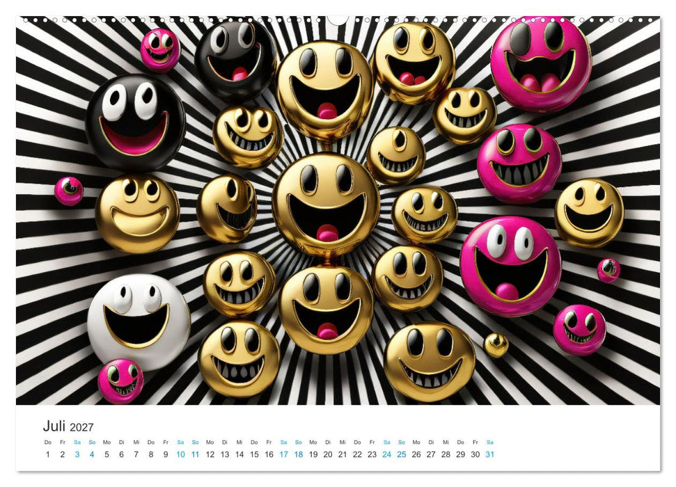 Bitte lächeln. Am besten jeden Tag. (CALVENDO Premium Wandkalender 2027)