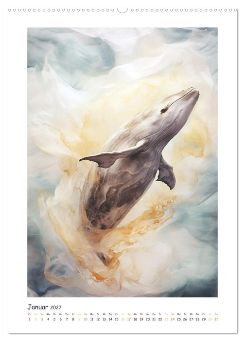 Maritime Kunst (CALVENDO Premium Wandkalender 2027)