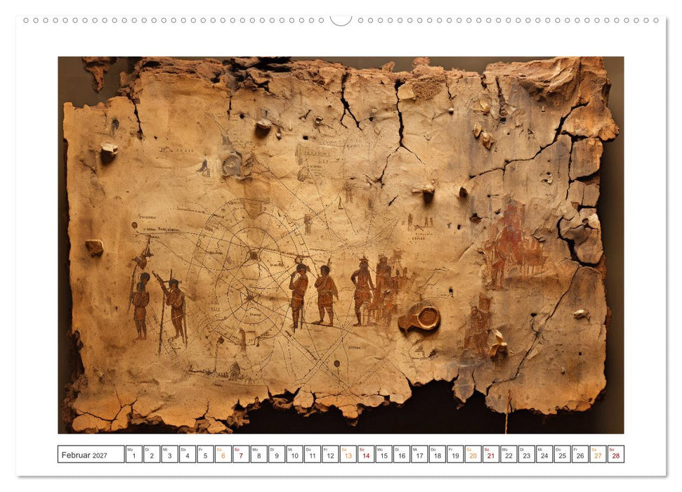Magische Schatzkarten (CALVENDO Premium Wandkalender 2027)