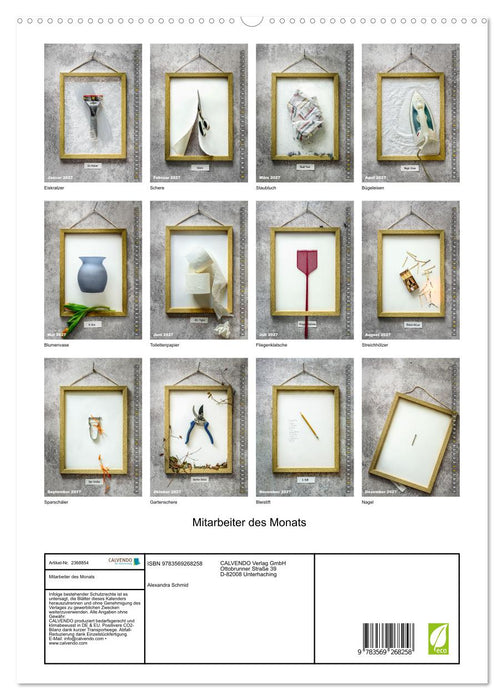 Mitarbeiter des Monats (CALVENDO Premium Wandkalender 2027)