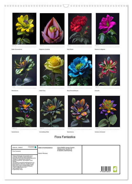Flora Fantastica (CALVENDO Wandkalender 2027)
