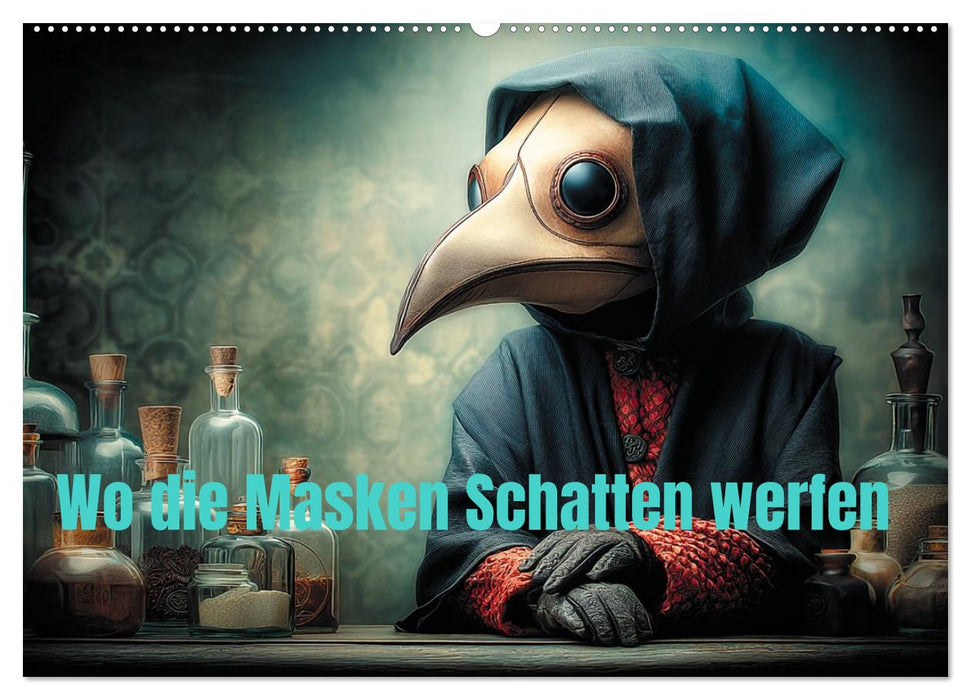 Wo die Masken Schatten werfen (CALVENDO Wandkalender 2027)