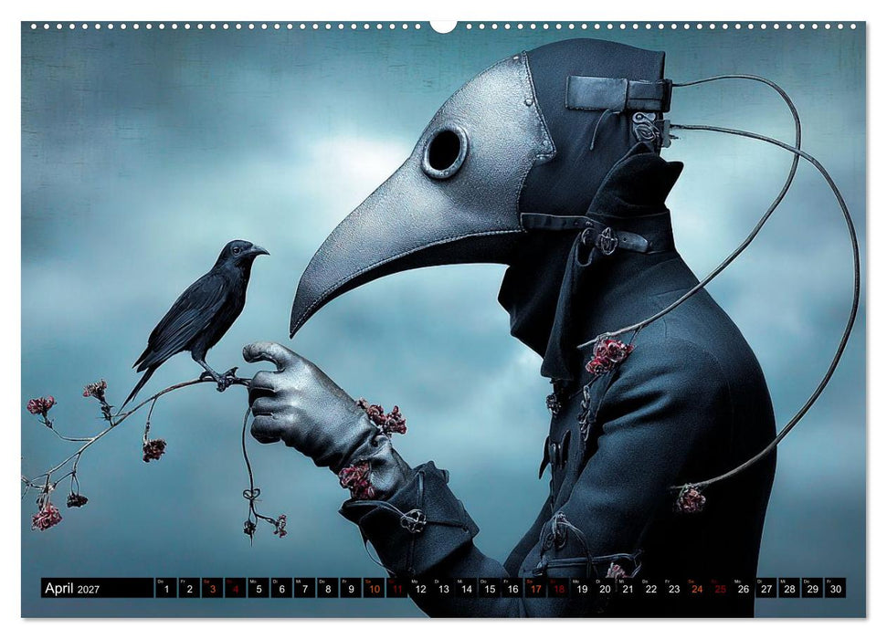 Wo die Masken Schatten werfen (CALVENDO Wandkalender 2027)