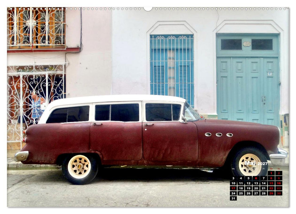 BEST OF BUICK - Ein Kombi-Klassiker in Kuba (CALVENDO Premium Wandkalender 2027)