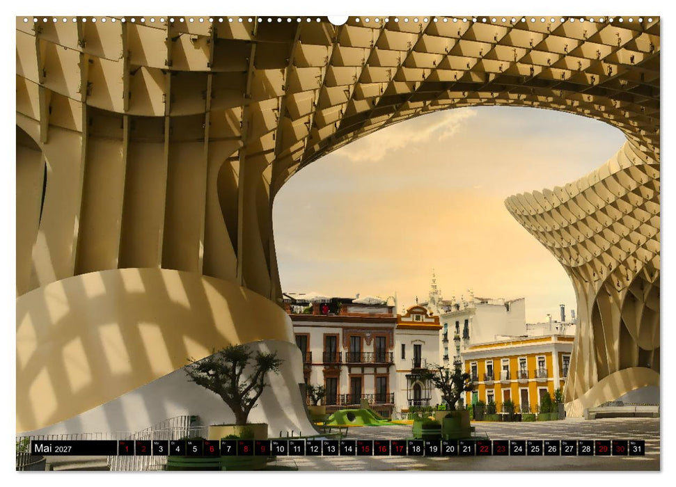 Andalusien, historisch und modern (CALVENDO Premium Wandkalender 2027)