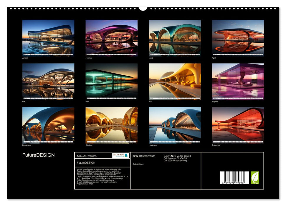 FutureDESIGN (CALVENDO Premium Wandkalender 2027)