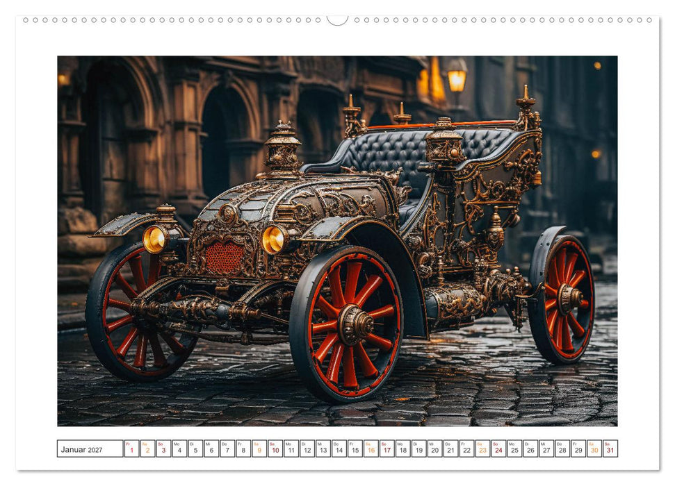 KI-Oldtimer (CALVENDO Wandkalender 2027)