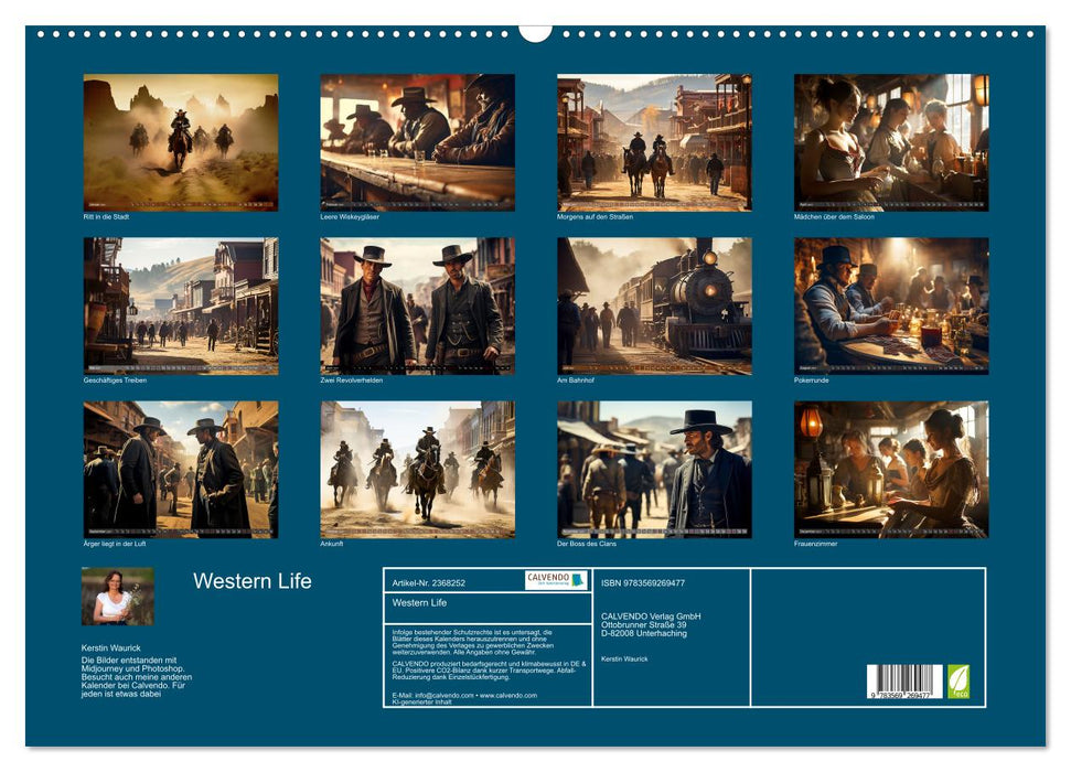 Western Life (CALVENDO Wandkalender 2027)