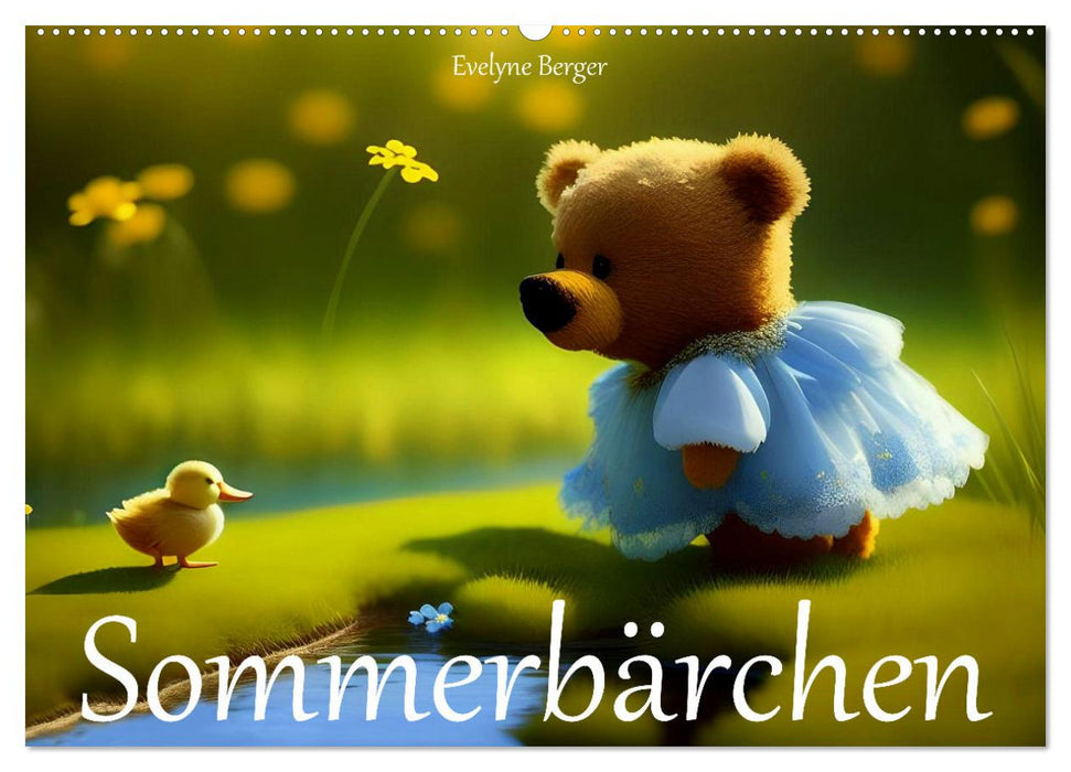 Sommerbärchen (CALVENDO Wandkalender 2027)