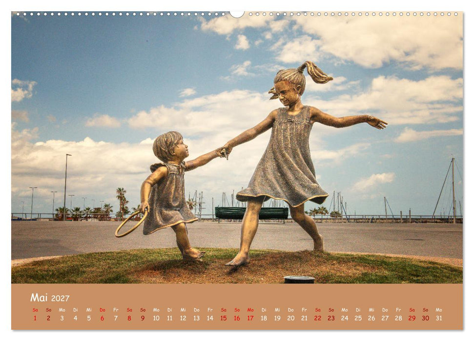 Santa Cruz auf Teneriffa - Licht und Farbenspiele (CALVENDO Wandkalender 2027)