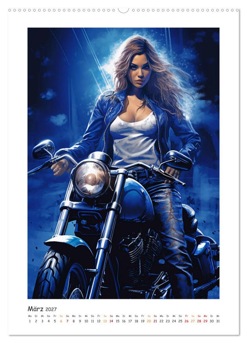 Coole Ladys (CALVENDO Premium Wandkalender 2027)