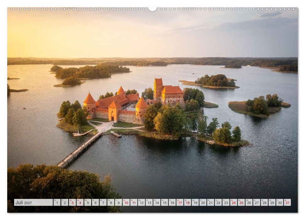 Traumhaftes Baltikum (CALVENDO Premium Wandkalender 2027)