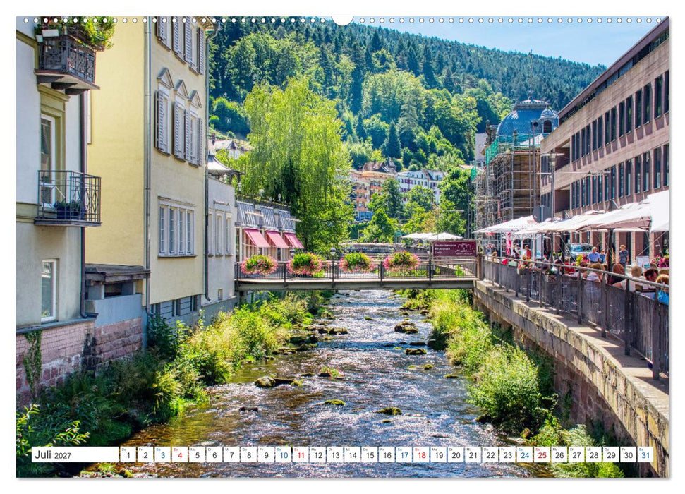 Bad Wildbad - Einfach genießen (CALVENDO Premium Wandkalender 2027)