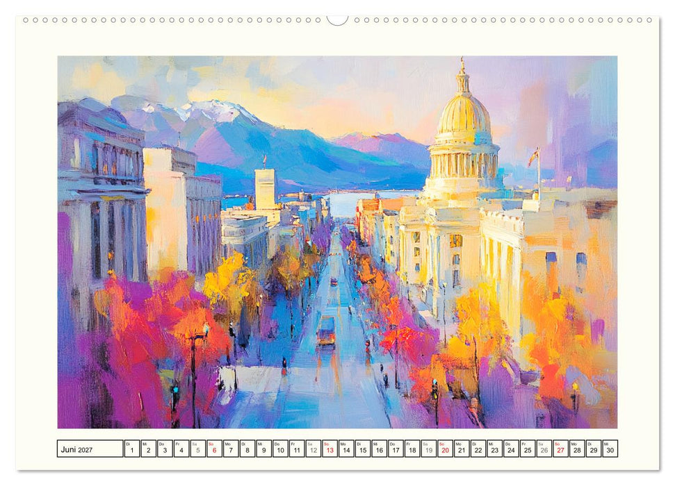 Alaska. Moderne Impressionen endloser Weiten (CALVENDO Wandkalender 2027)