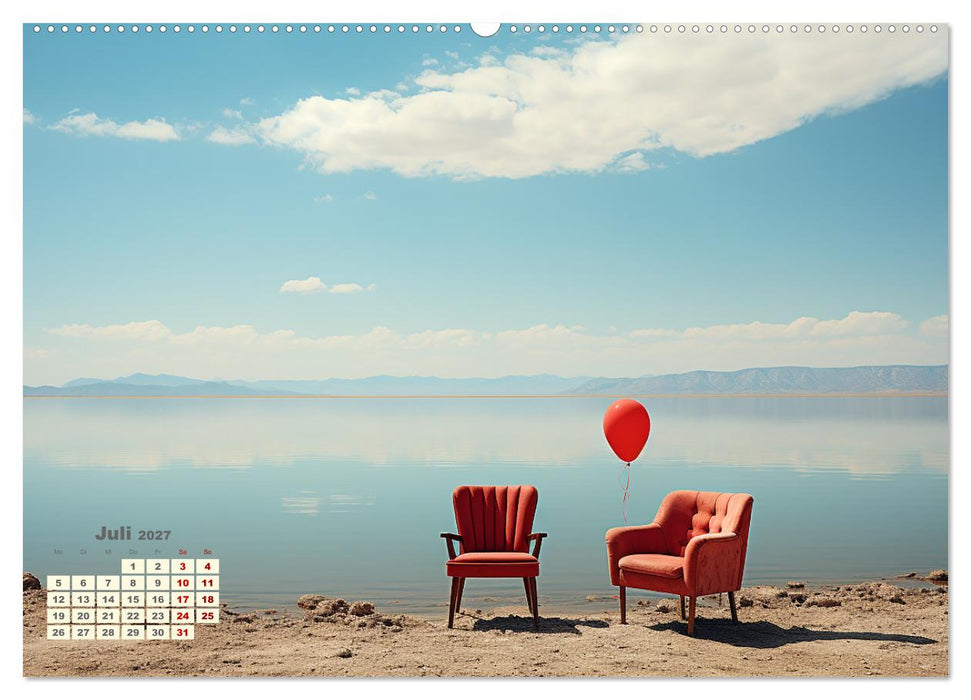 Surrealer Minimalismus (CALVENDO Premium Wandkalender 2027)