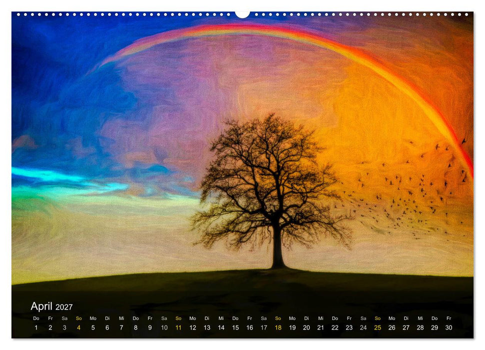 Das Schweigen der Bäume (CALVENDO Premium Wandkalender 2027)