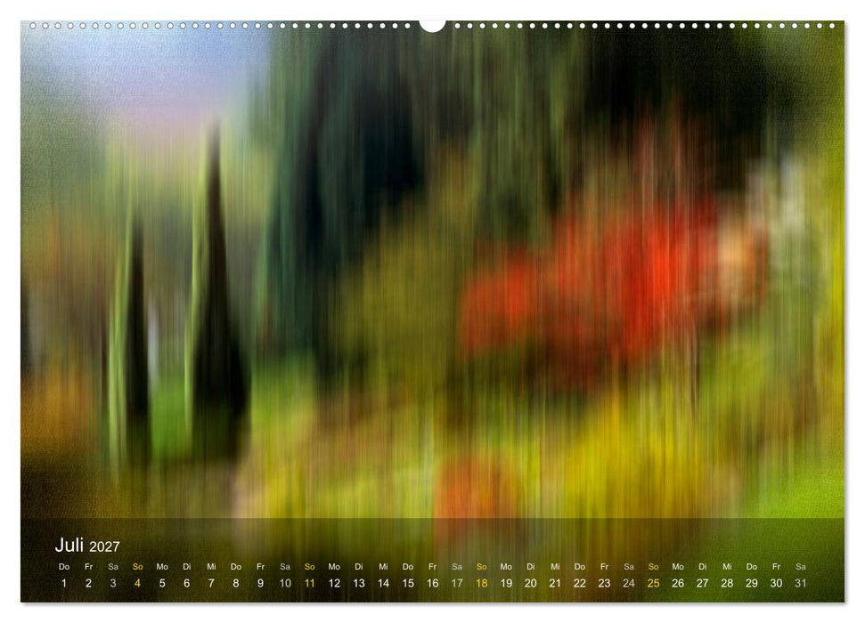 Das Schweigen der Bäume (CALVENDO Premium Wandkalender 2027)