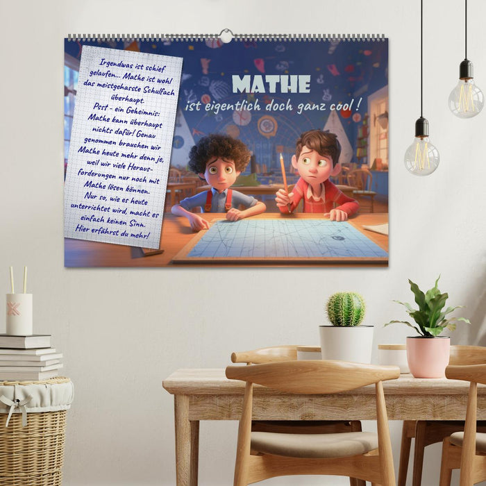 Mathe ist eigentlich doch ganz cool! (CALVENDO Wandkalender 2027)