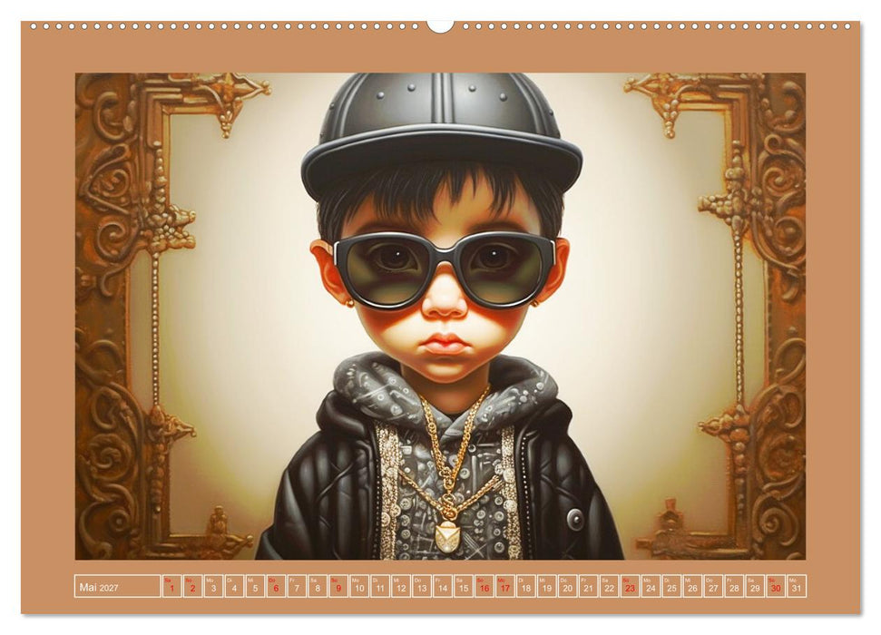 Hip Hop Kids. Ein Jahr voller Style und Groove (CALVENDO Premium Wandkalender 2027)
