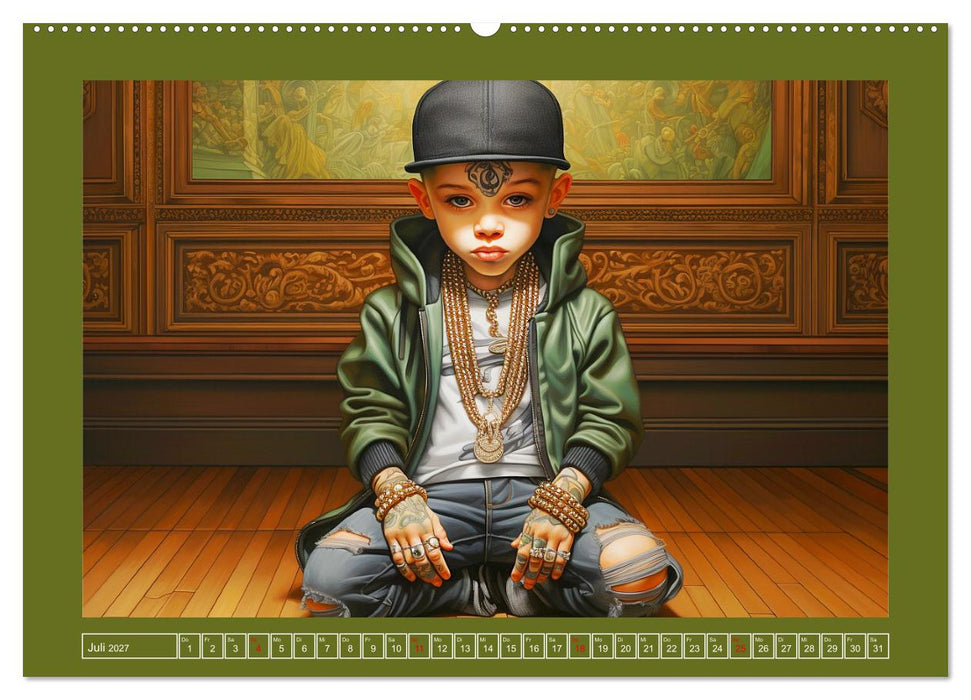 Hip Hop Kids. Ein Jahr voller Style und Groove (CALVENDO Premium Wandkalender 2027)