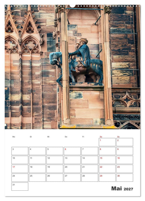 Straßburg - Urlaubsplaner (CALVENDO Wandkalender 2027)