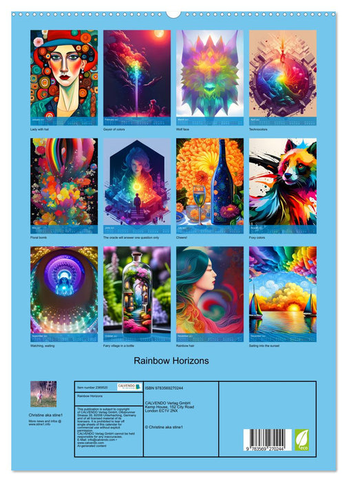 Rainbow Horizons (CALVENDO Premium-Calendar 2027)