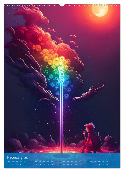 Rainbow Horizons (CALVENDO Premium-Calendar 2027)
