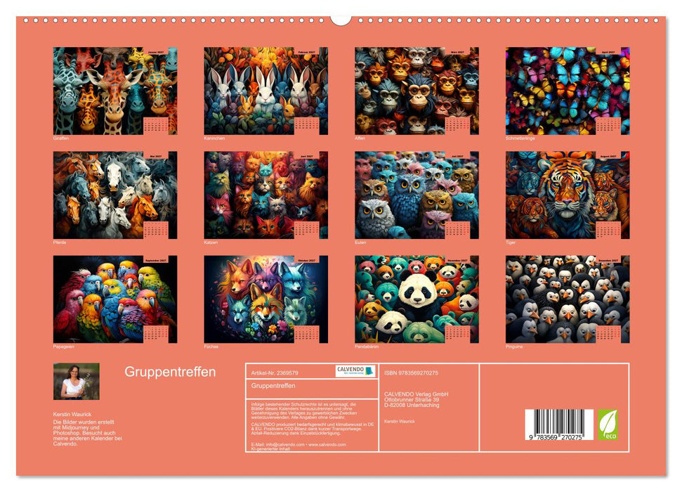 Gruppentreffen (CALVENDO Premium Wandkalender 2027)
