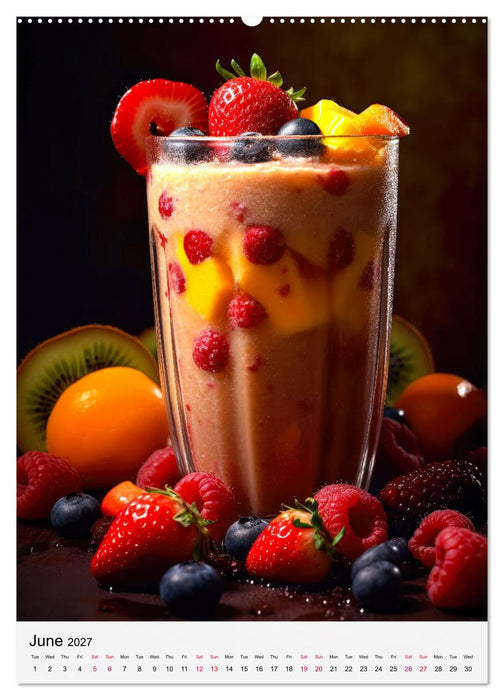 Smoothie Symphony (CALVENDO Premium-Calendar 2027)