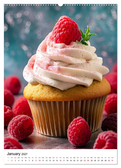 Yummy Cupcakes (CALVENDO Monthly Calendar 2027)