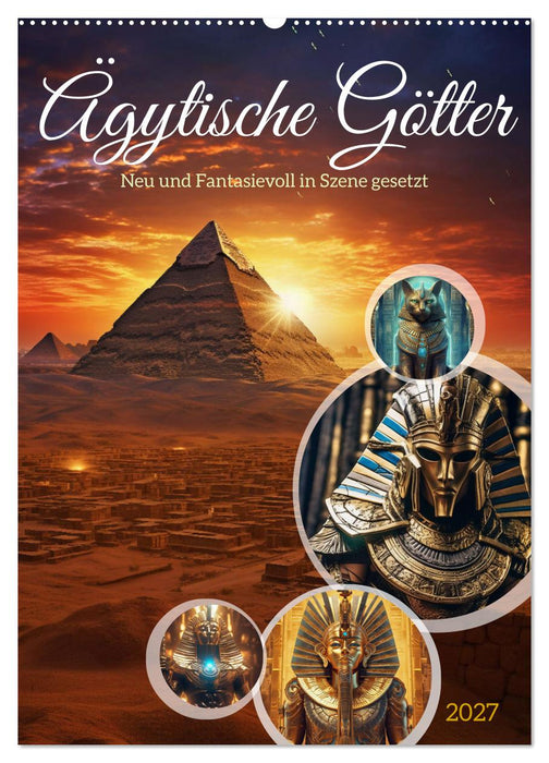 Ägytische Götter (CALVENDO Wandkalender 2027)