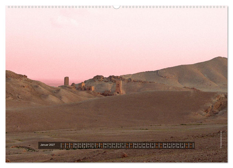 Palmyra und Apameia – Antike Metropolen in Gefahr (CALVENDO Wandkalender 2027)