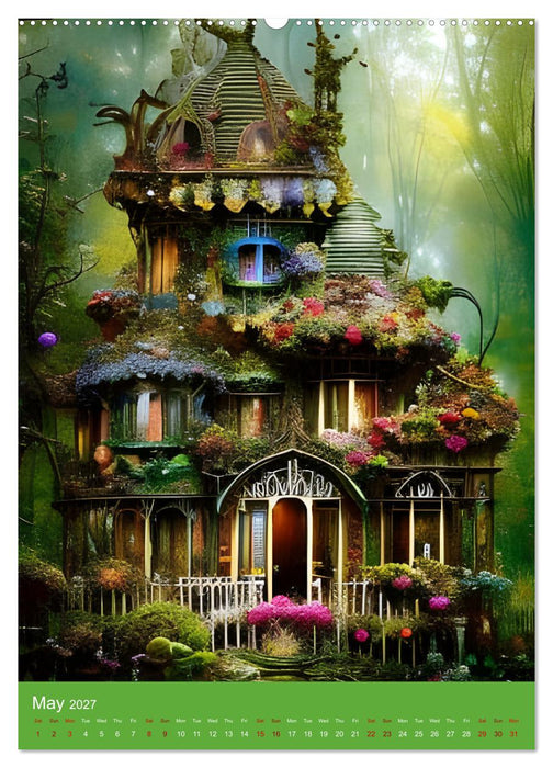 Tiny Fairy Havens (CALVENDO Premium-Calendar 2027)