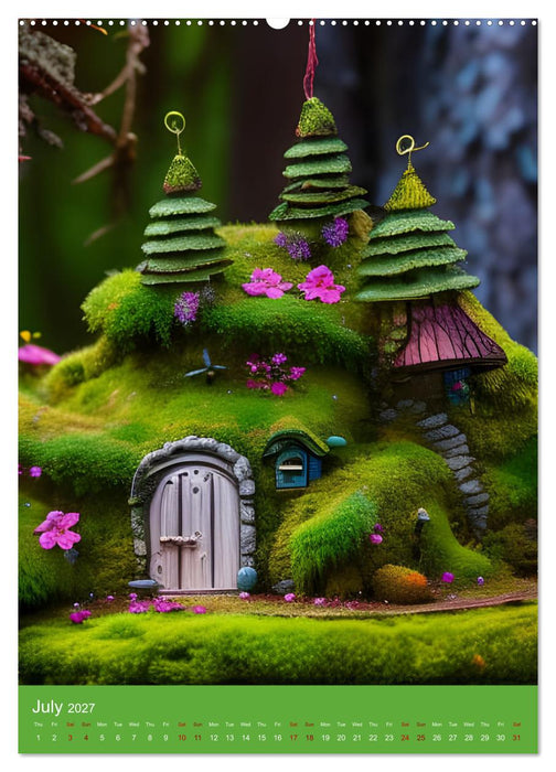 Tiny Fairy Havens (CALVENDO Premium-Calendar 2027)