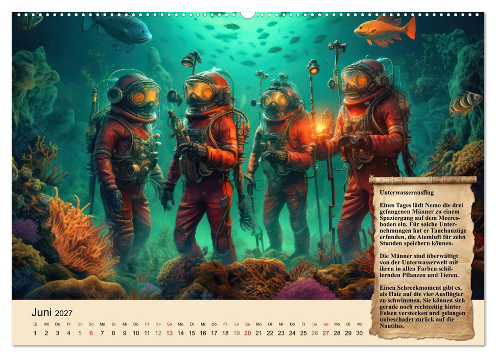 Reise unter dem Meer (CALVENDO Wandkalender 2027)
