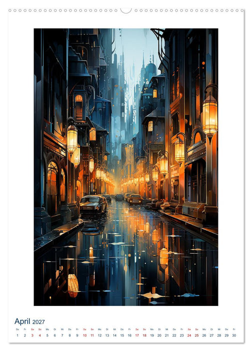 ART DECO City (CALVENDO Premium Wandkalender 2027)
