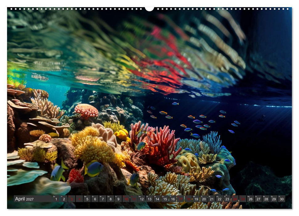 Schnorcheltiefe (CALVENDO Premium Wandkalender 2027)