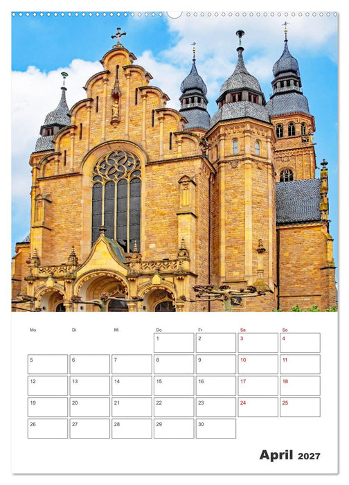 Stadt Speyer - Reiseplaner (CALVENDO Premium Wandkalender 2027)
