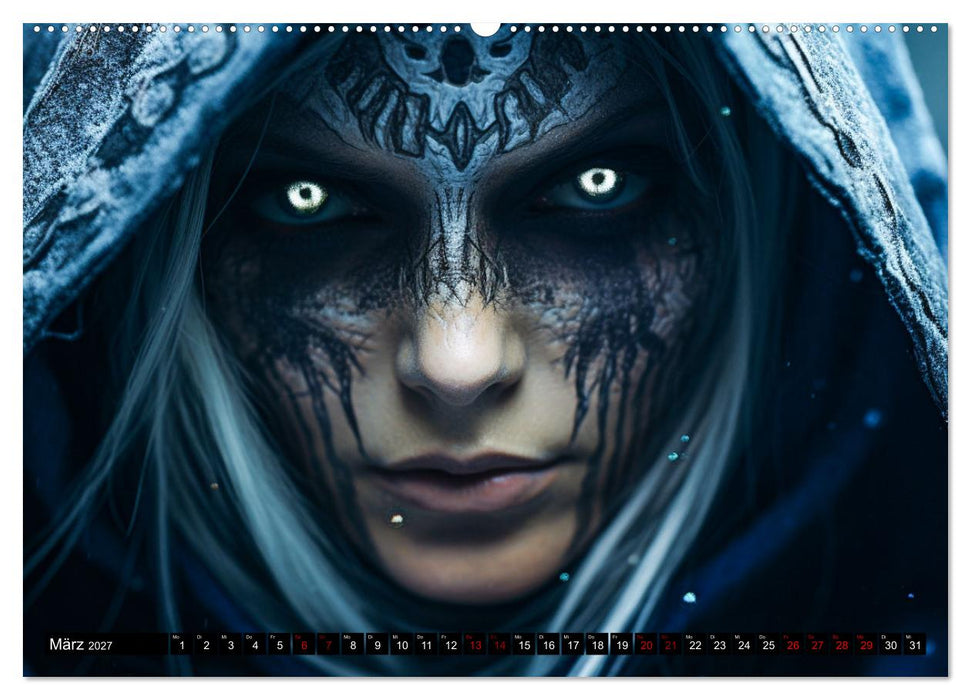 Im Land der Hexen und Hexer (CALVENDO Premium Wandkalender 2027)