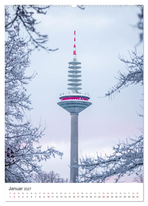 Frankfurt am Main, eine Stadt voller Magie (CALVENDO Premium Wandkalender 2027)