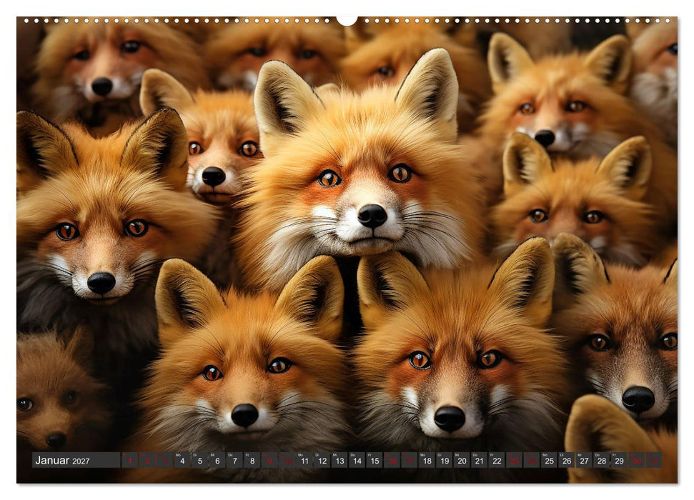 Mehr ist einfach besser (CALVENDO Wandkalender 2027)