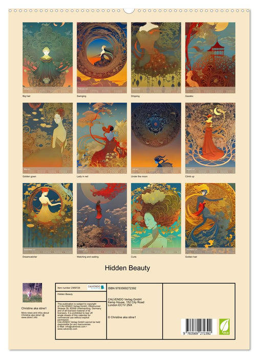 Hidden Beauty (CALVENDO Premium-Calendar 2027)