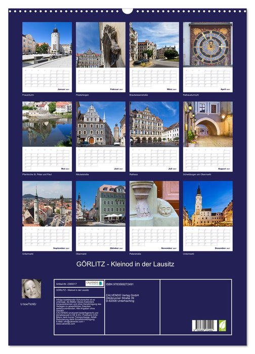 GÖRLITZ - Kleinod in der Lausitz (CALVENDO Wandkalender 2027)