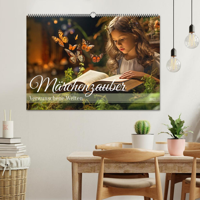 Märchenzauber - Verwunschene Welten (CALVENDO Wandkalender 2027)