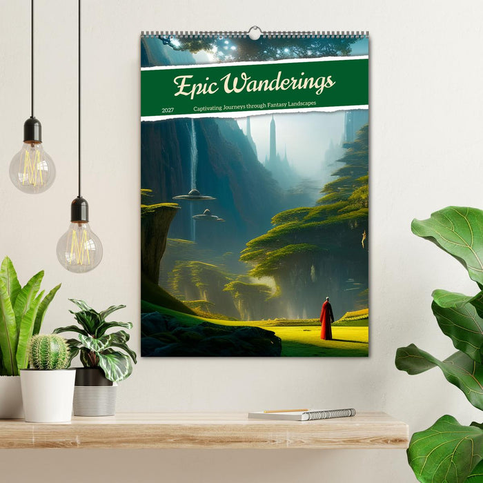 Epic Wanderings (CALVENDO Monthly Calendar 2027)