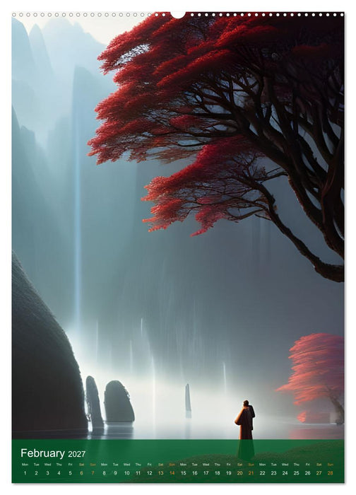 Epic Wanderings (CALVENDO Monthly Calendar 2027)