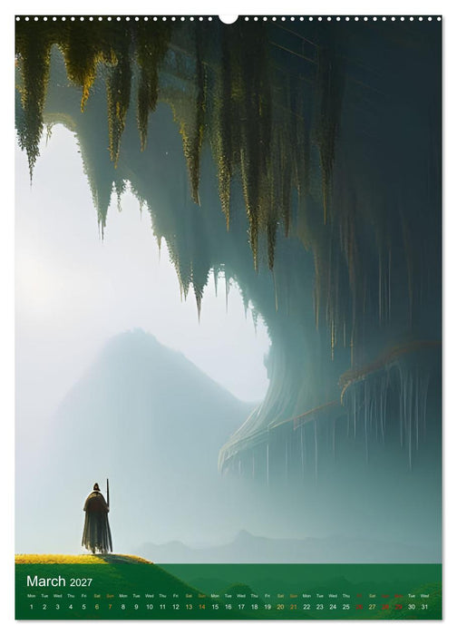 Epic Wanderings (CALVENDO Monthly Calendar 2027)