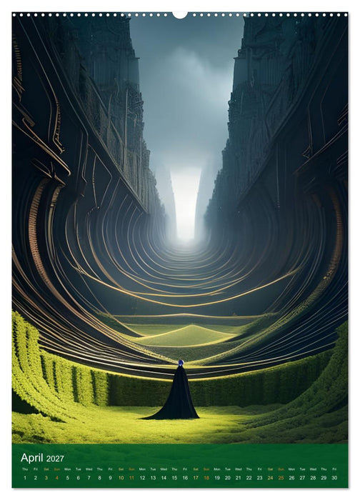 Epic Wanderings (CALVENDO Monthly Calendar 2027)