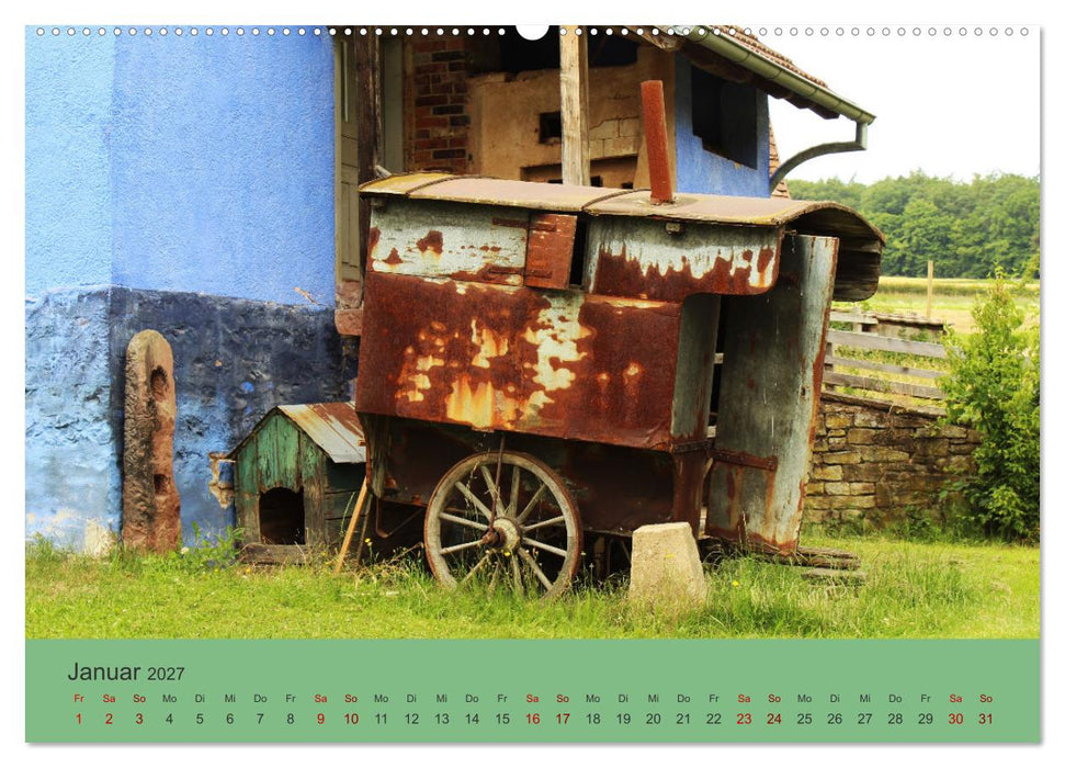 Odenwälder Freilandmuseum - Ein Spaziergang in Gottersdorf (CALVENDO Premium Wandkalender 2027)