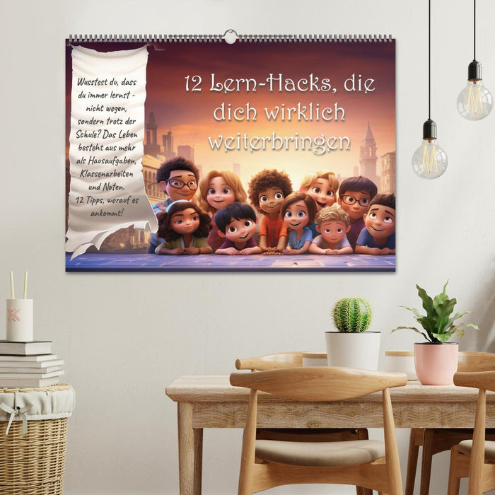 12 Lern-Hacks (CALVENDO Wandkalender 2027)